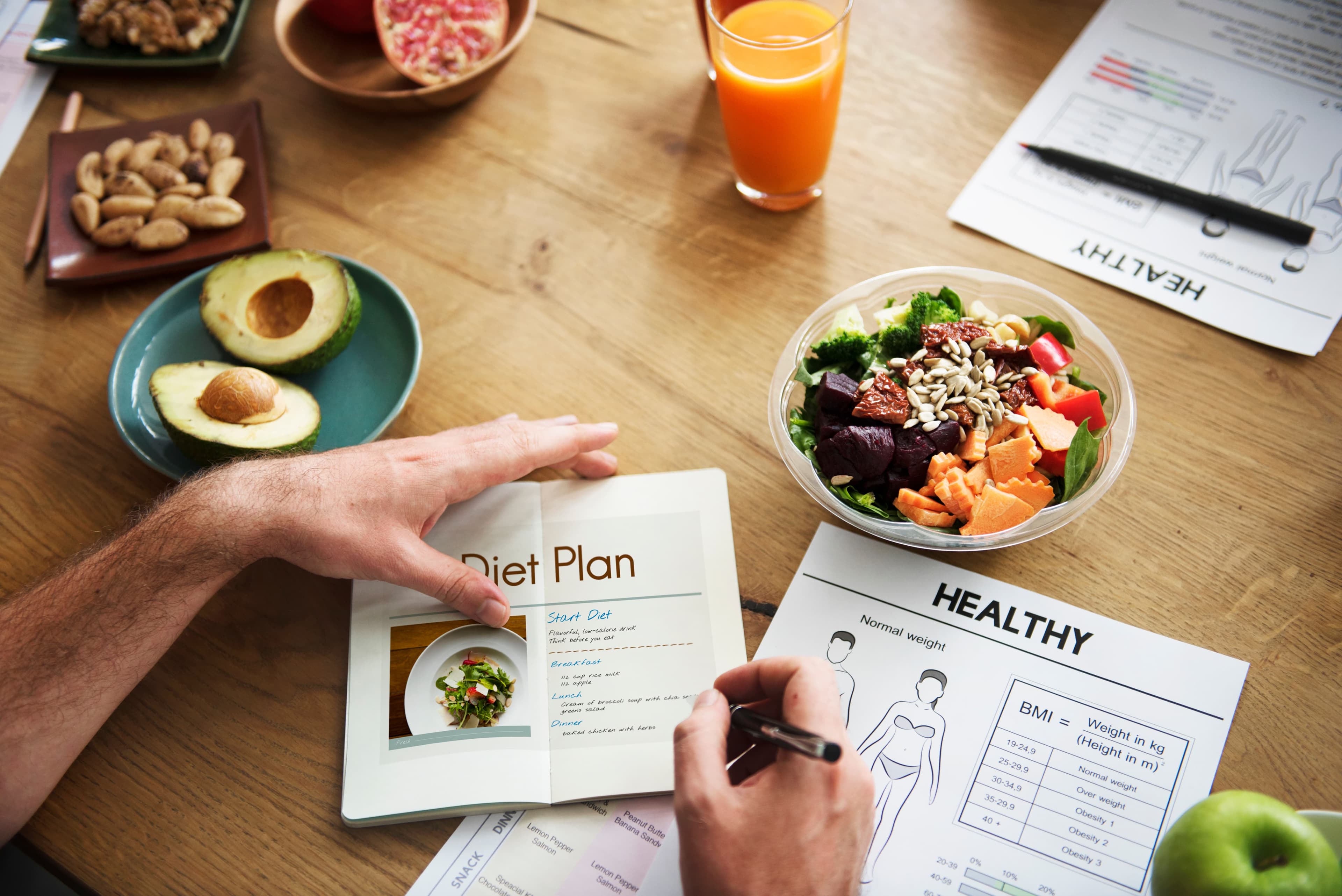 Plano alimentar personalizado